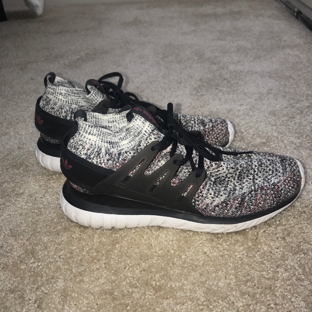 Adidas “Tubular” Flyknit Sneakers